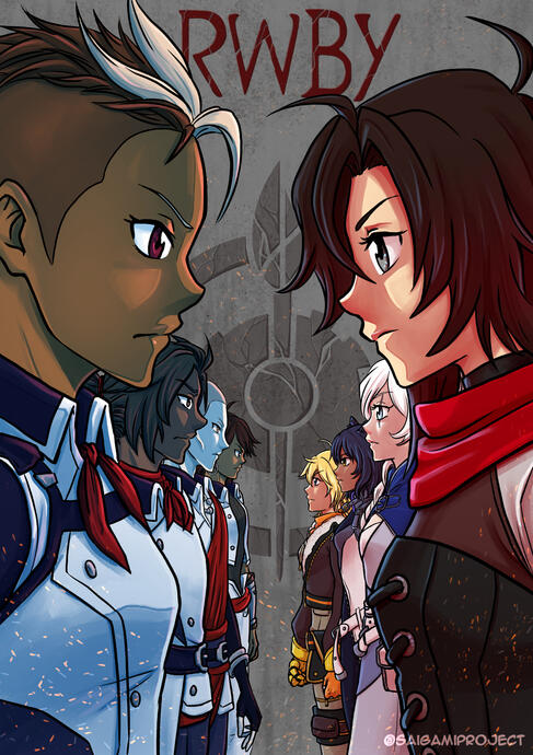 RWBY fan poster, 2019
