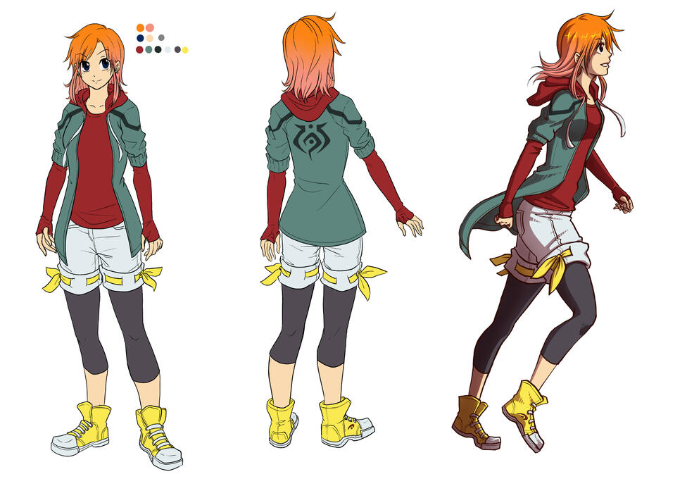 Character sheet, Saigami, 2021